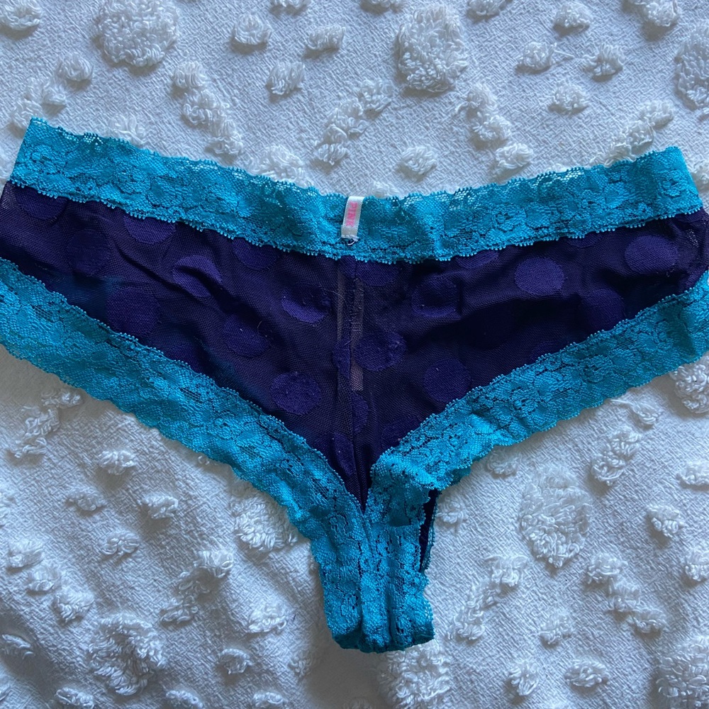 Blue Victoria Secret panties